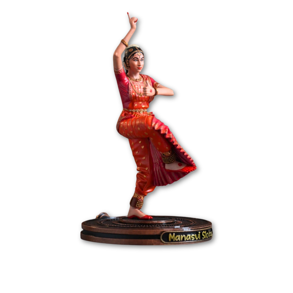 CoralCrafts P11 Kalki - Bharatanatyam Girl - Full Colour - Image 1